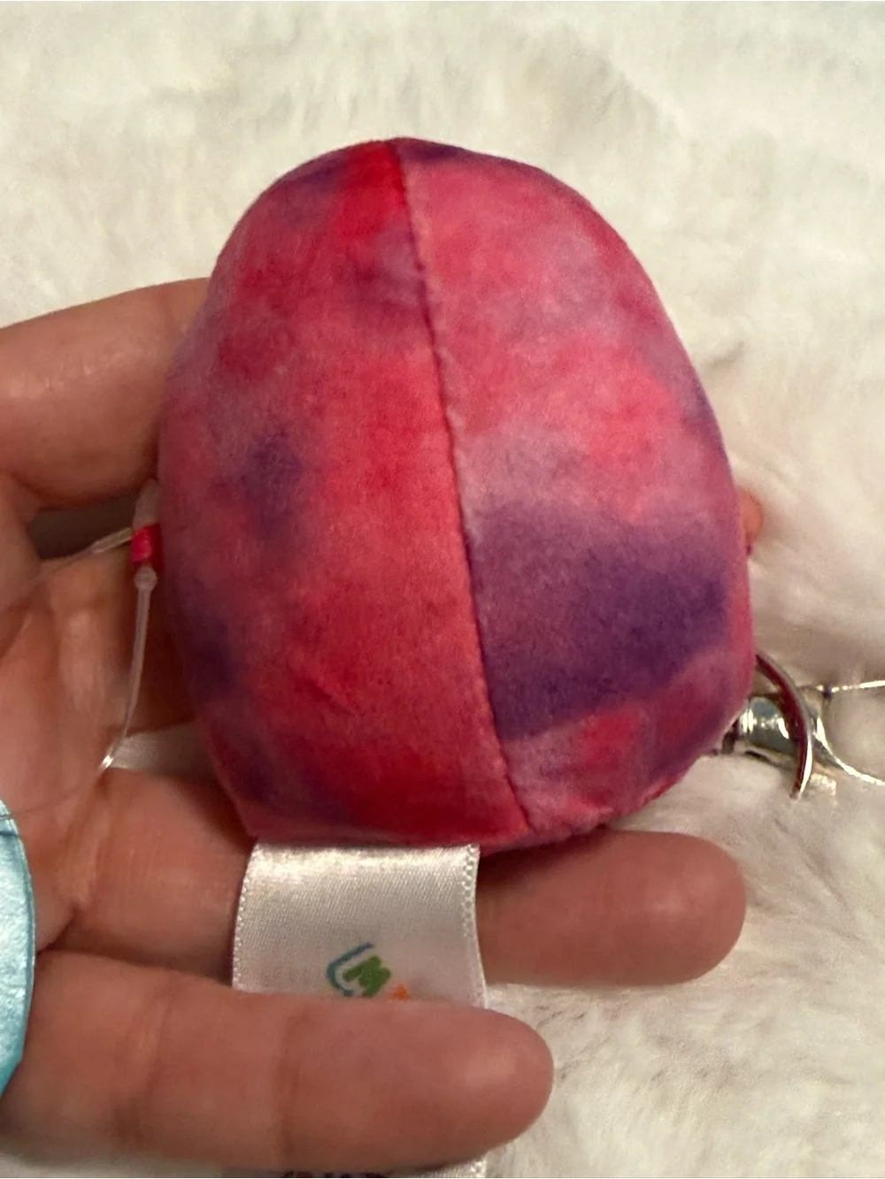 Sadie the Sloth Micromallow Plush Keychain/ Bag Charm- NWT